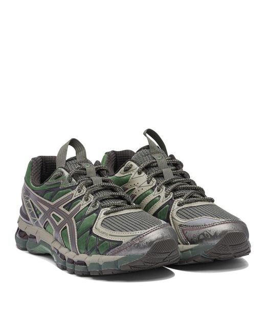 Asics Green Sneakers & Slip-On for men
