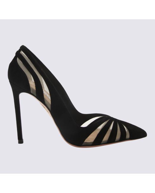 Aquazzura Black With Heel