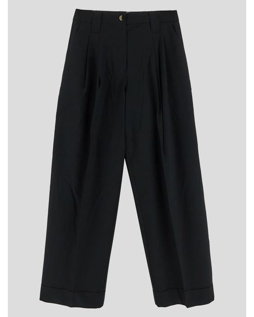 Ganni Blue Trousers