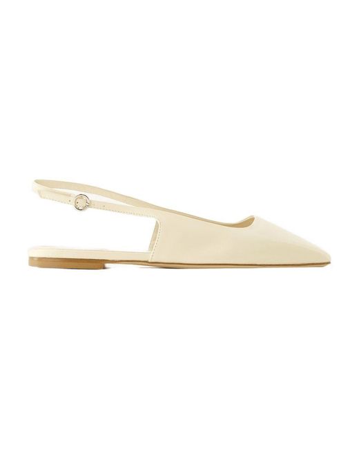 Aeyde White Liya Sandals