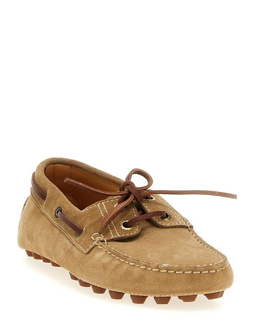 Tod's Brown 'Gommino Bubble' Loafers
