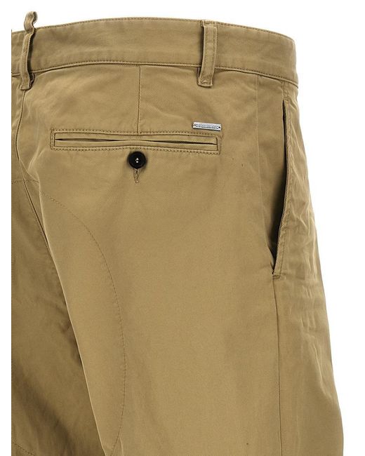 DSquared² Natural 'Sexy Chino' Pants for men