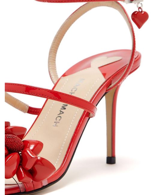Mach & Mach Red Sandals
