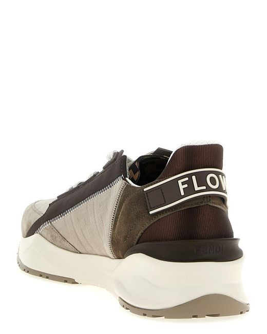 Fendi Multicolor Flow' Sneakers for men