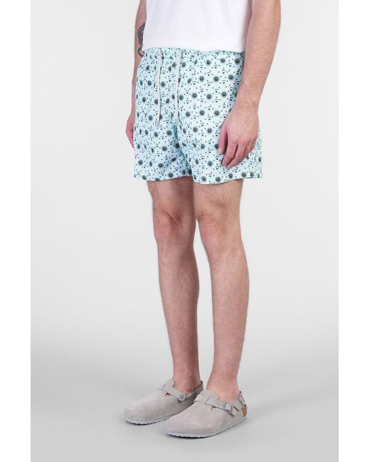 Mc2 Saint Barth Blue Lighting Micro Fanta Beachwear for men