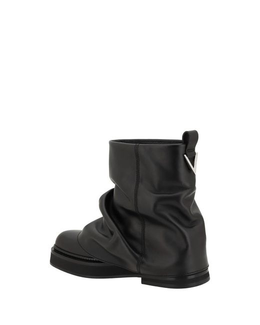 The Attico Black Boots