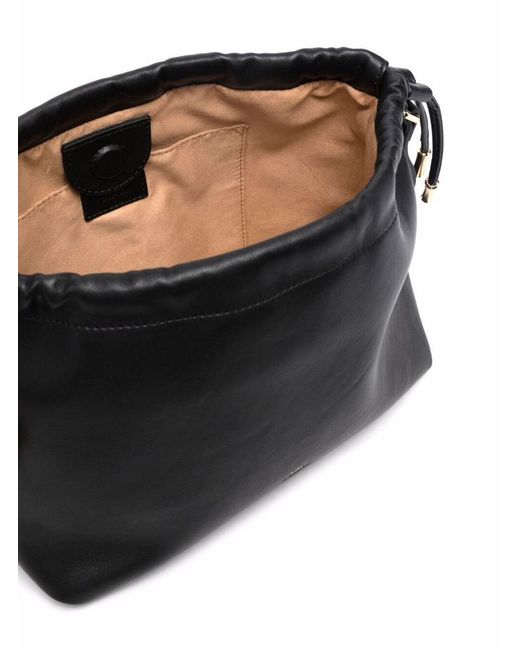 A.P.C. Black Sac Ninon Bags Recycled Material With Leather Effect