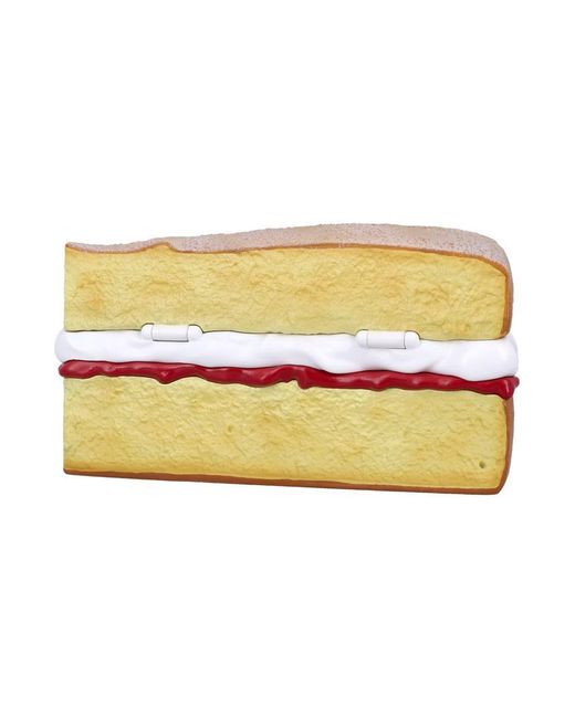 J.W. Anderson Yellow Mini 3D Printed Sponge Clutch