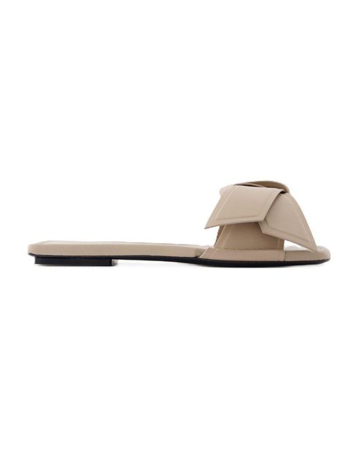 Acne Studios Musubi Sandals in Natural | Lyst
