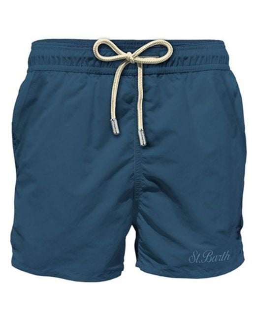 Mc2 Saint Barth Blue Swim Short for men