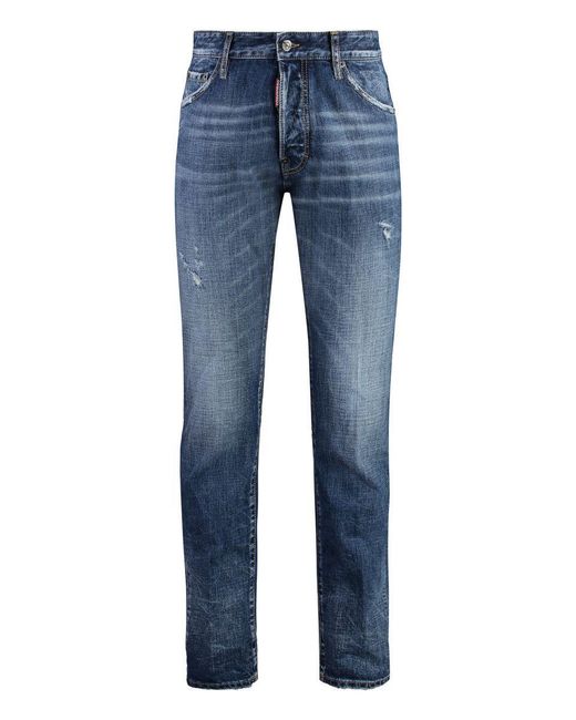 DSquared² Blue Slim Fit Jeans for men
