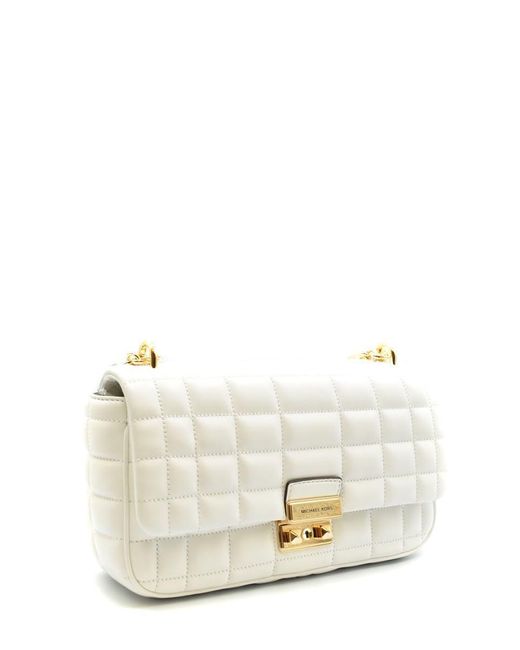 Michael Kors Natural Lamb Leather 'Tribeca' Shoulder Bag