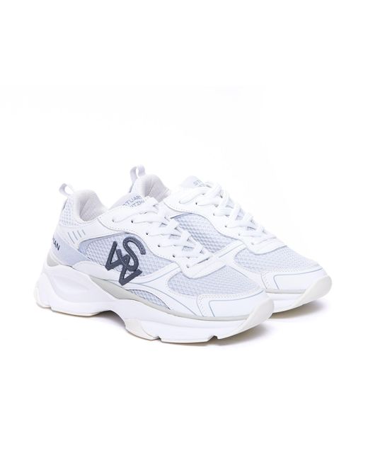 Stuart Weitzman White Sneakers