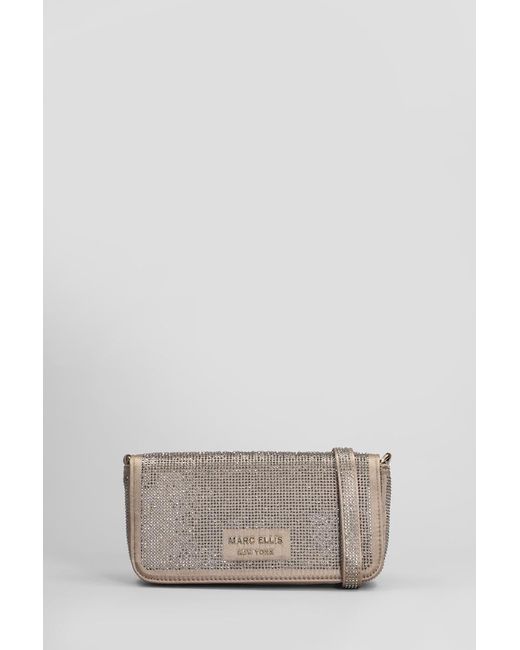 Marc Ellis Gray Shiny Small Bag Shoulder Bag