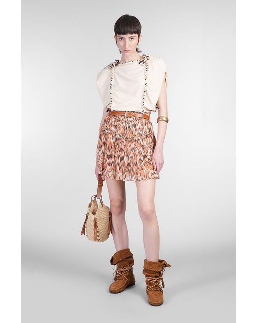 Isabel Marant Natural Zohra Topwear