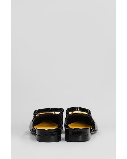 Mara Bini Black Ballet Flats