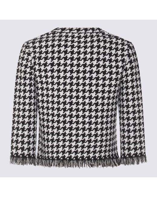 Alexander McQueen Black And Knitwear