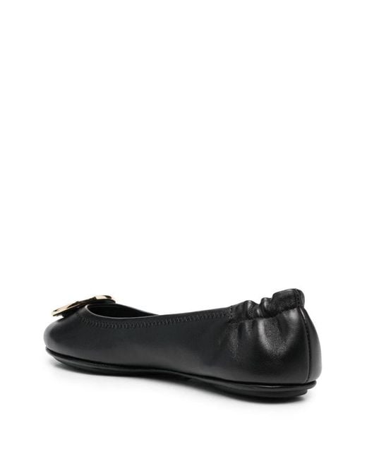 Tory Burch Black Flat Shoes
