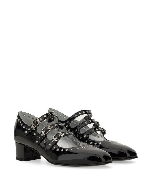 CAREL PARIS Black Pump Mary Jane "Camden"