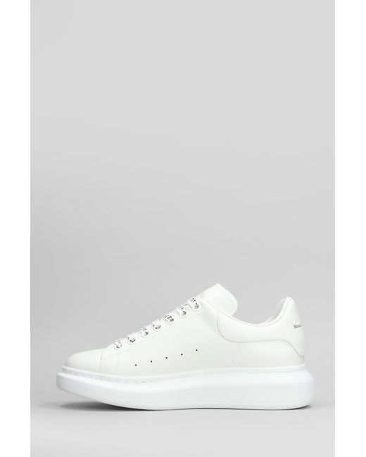 Alexander McQueen White Oversize Sneak Sneakers for men