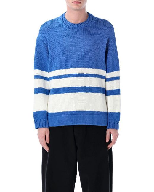 YMC Blue Flint Jumper for men