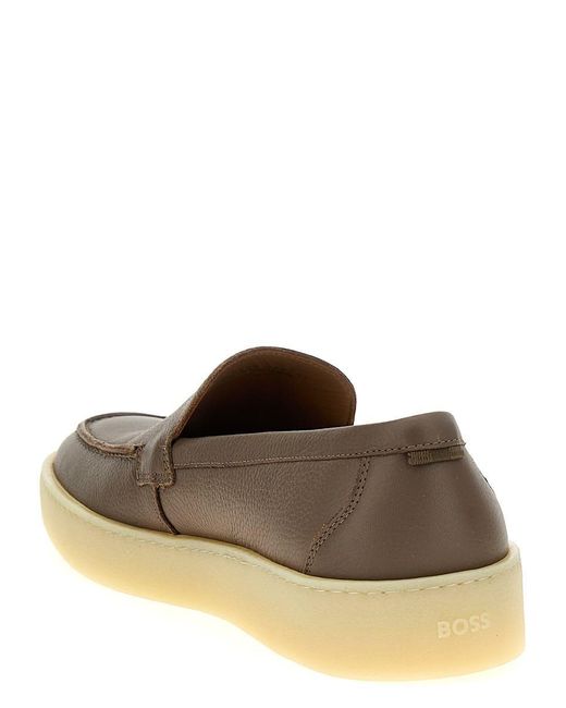 Boss Brown 'Clay' Loafers for men