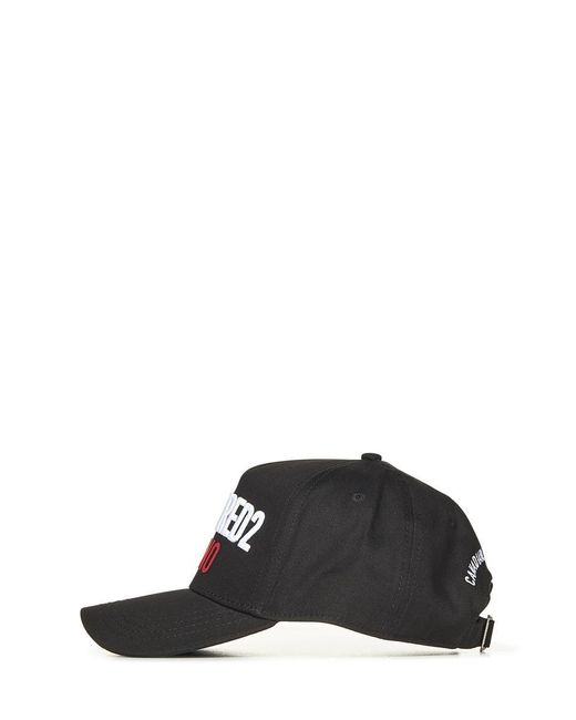 DSquared² Black Cap for men