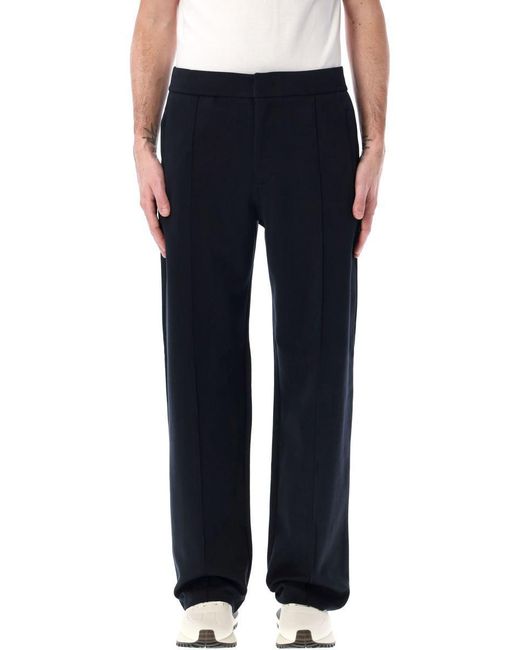 Emporio Armani Blue Jersey Trousers for men