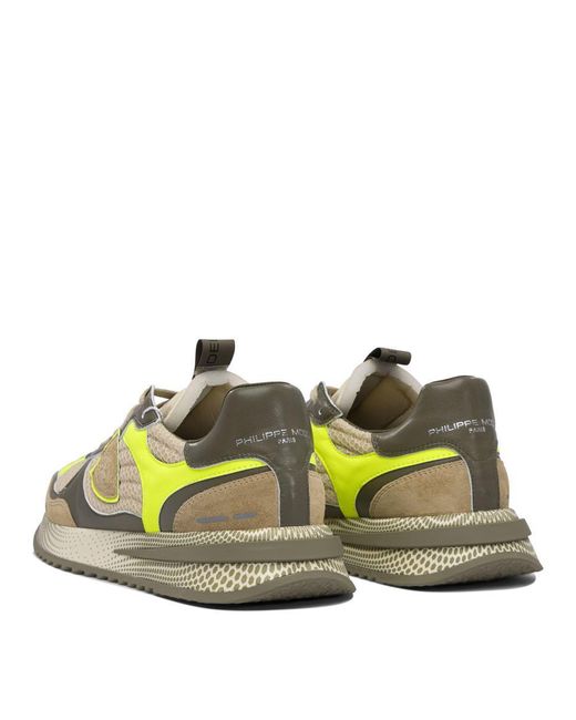 Philippe Model Green Sneakers & Slip-On for men