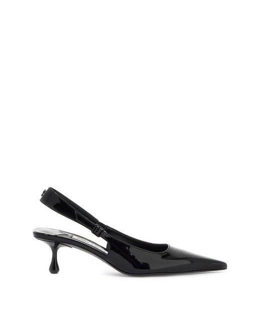 Jimmy Choo Black Slingback Dãcollet