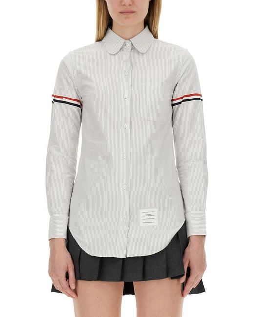 Thom Browne Gray Classic Shirt