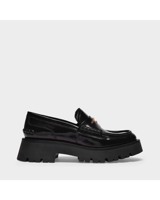 Alexander Wang Black Carter Lug 45 Loafers