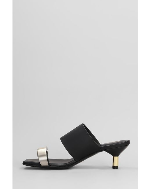 Donnarã¬ Black Slipper-Mule