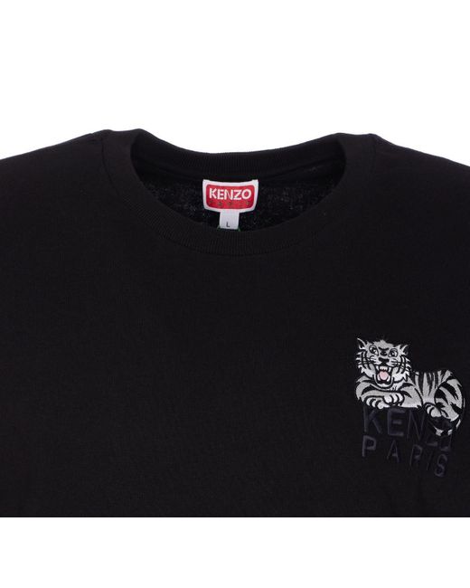 KENZO Black T-Shirts And Polos for men