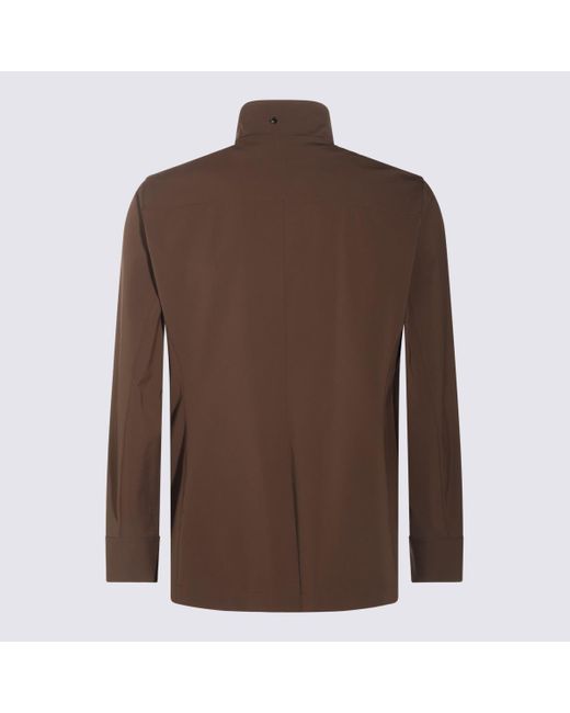 Montecore Brown Dark Casual Jacket for men