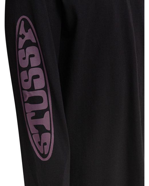 Stussy Black Pill Ls Tee for men