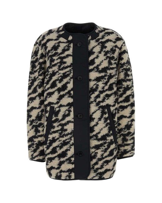 Isabel Marant Black Reversible Jacket "Fernelia"