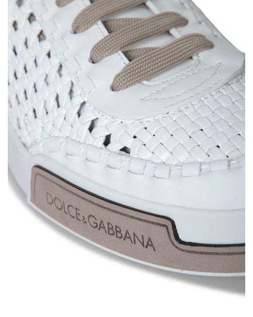 Dolce & Gabbana White Shoes for men