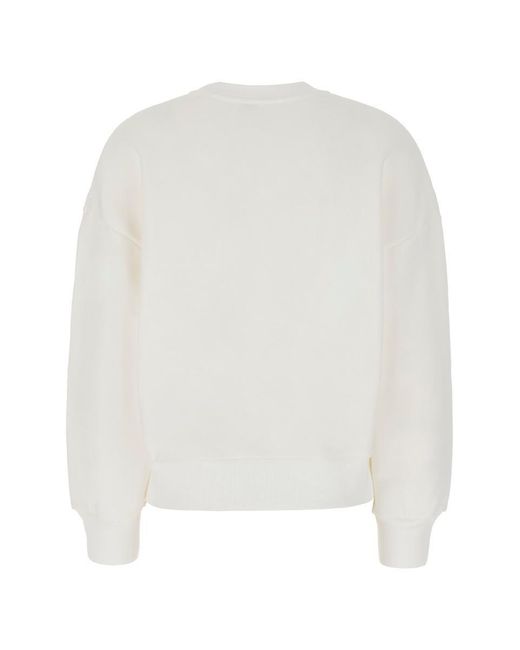 Alexander McQueen White Sweatshirts