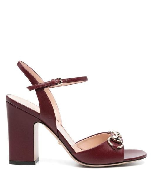 Gucci Pink Leather Heels