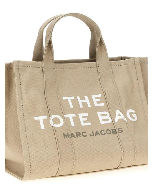 Marc Jacobs Metallic Shopping 'The Canvas Medium Tote'