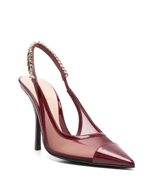 Gucci Pink With Heel Bordeaux