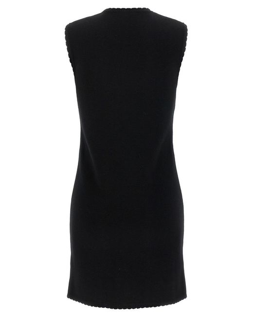 Moschino Black Chain Dress