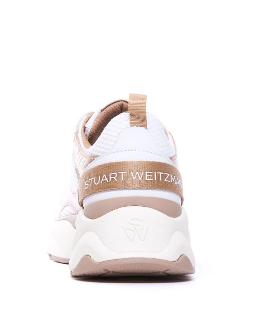 Stuart Weitzman White Sneakers