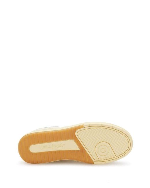 Palm Angels White University Low-Top Sneakers for men
