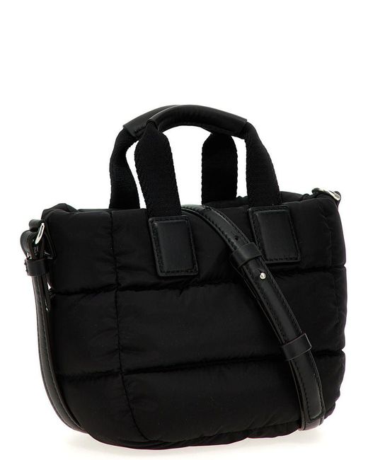 Moncler Black Caradoc Micro Tote Bag