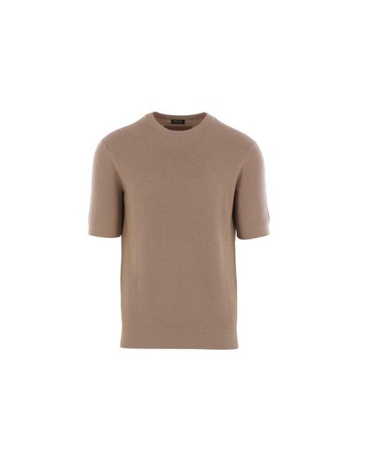 Zegna White T-Shirts And Polos for men