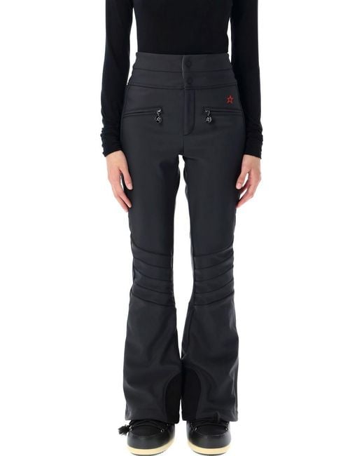 Perfect Moment Black High-Waist Aurora Flare Ski Pant