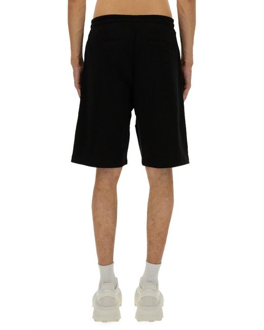 DIESEL Black Short "P-Crown-Div" for men