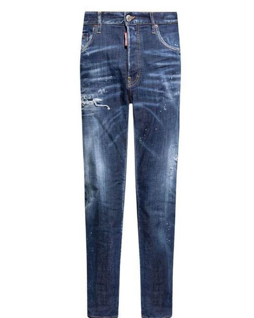 DSquared² Blue Trousers for men